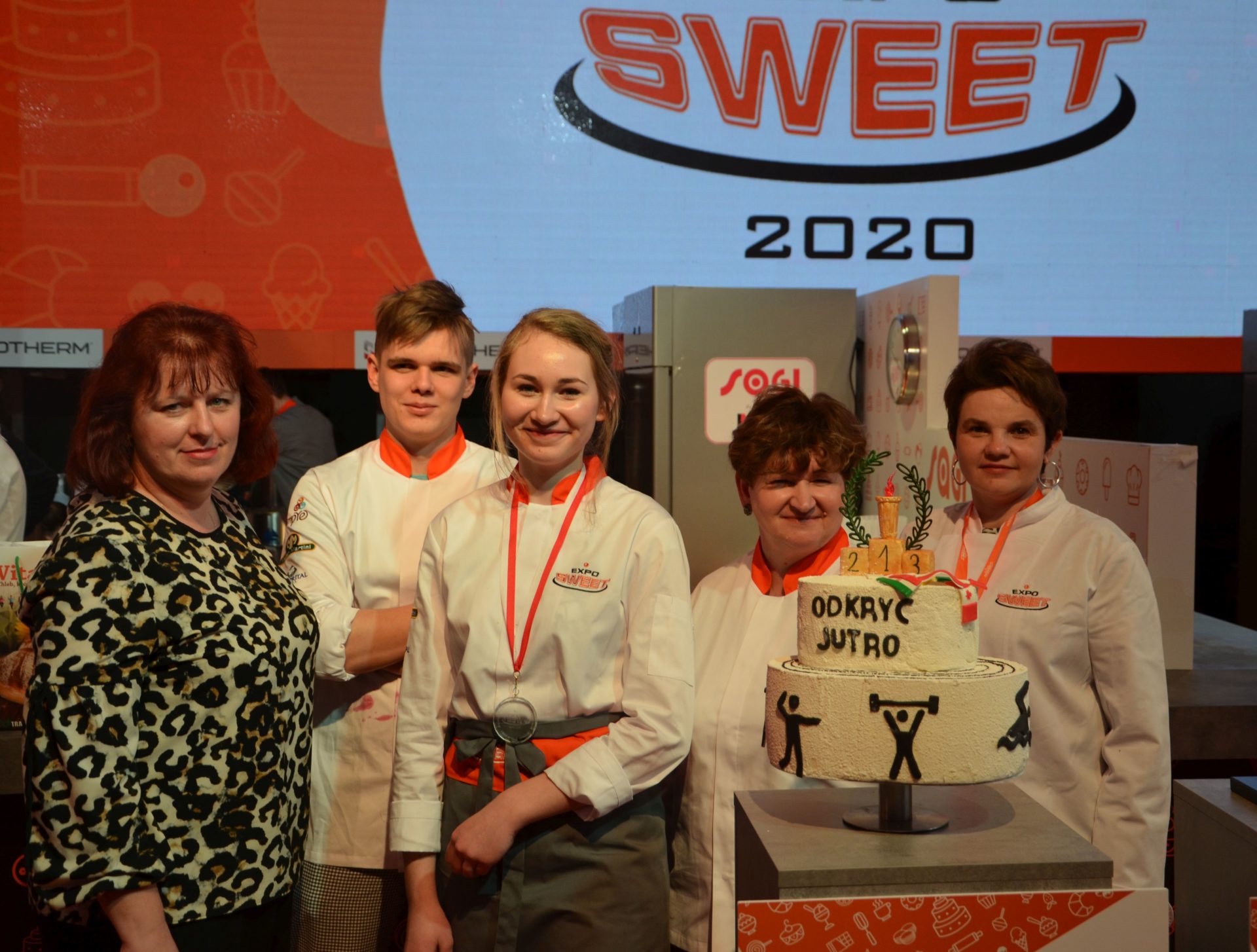 Efektowny udział reprezentacji ZSGH w targach Expo Sweet